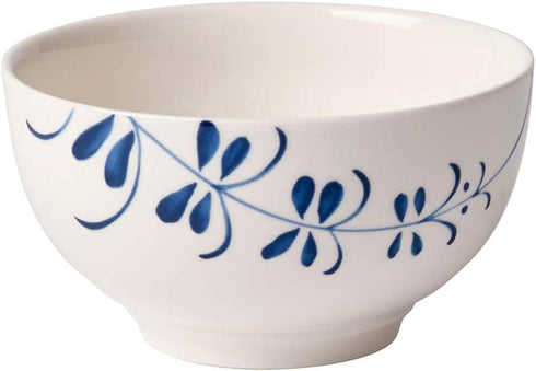 Villeroy & Boch Old Luxembourg Brindille Bowl, Crockery Porcelain, Blue and White, 750 ml