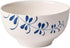 Villeroy & Boch Old Luxembourg Brindille Bowl, Crockery Porcelain, Blue and White, 750 ml