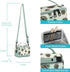 Sunny Bird Small Insulated Lunch Bag Portable Lunch Box Tote for Work and School (Pinecone green)