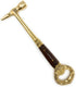 Madison Bay Company Polished Brass Ice Pick, Hammer and Bottle Opener, 3 In 1 Bar Tool, 7.25 Inches Long