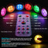Puck Lights with Remote, Under Cabinet Lighting Puck Lights Battery Operated GANA 6 Pack Color Changing Under Cabinet Light Closet Lights LED Under Cabinet Lights 16 Color and 4 Model Battery Lights