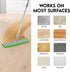 Microfiber Mop Pads 4 Pack - Reusable Washable Cloth Mop Head Replacements Best Thick Spray Wet Dust Dry Flat Velcro Attachment 18" Inch - Cleaning Refill Fits Bona, Bruce, Rubbermaid, Libman + More