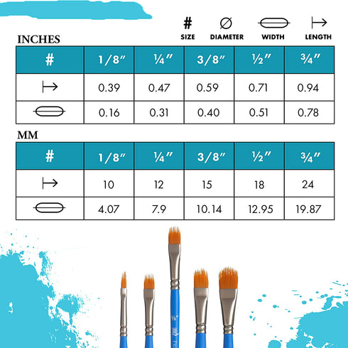 Princeton Select Artiste, Series 3750, Paint Brush for Acrylic, Watercolor and Oil, Filbert Grainer, 3/8 Inch