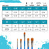 Princeton Select Artiste, Series 3750, Paint Brush for Acrylic, Watercolor and Oil, Filbert Grainer, 3/8 Inch