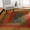 Home Dynamix Royalty Vega Area Rug, 1'9"x7'2" Rectangle, Black/Brown