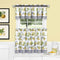 Achim Home Furnishings LDTV36YL12 Lemon Drop Tier and Valance Window Curtain Set, 58" x 36", Yellow