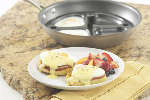 Nordic Ware Non-Stick Egg Poacher Insert for 10 Inch to 12 Inch Skillets