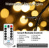Christmas String Lights 98FT 300 LED Twinkle Fairy Lights String with 8 Light Modes for Christmas Trees Garland Wreath Wedding Indoor Outdoor Holiday Decorations with Warm White