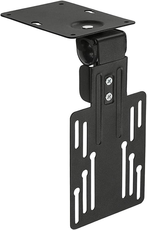 Mount-It! MI-LCDCM Kitchen Under Cabinet Mount TV Ceiling Mount Folding Bracket, 90 Degree Tilt, Fold Down, Swivel for 13 to 23 inch LCD, TV, LED, Monitor, Flat Screens up to VESA 100x100