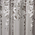 Lush Decor Weeping Flower Shower Curtain - Fabric Floral Vine Print Design, 72? x 72?, Gray