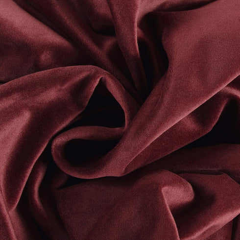 HPD Half Price Drapes VPYC Heritage Plush Velvet Curtain (1 Panel), 50 X 108, Dark Merlot