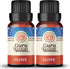 GuruNanda Clove Essential Oil (2 Pack x 15 ml) - 100% Pure Therapeutic Grade, Natural Healing Oil for Oral and Dental Care, Use in Diffuser for Invigorating Spicy Scent