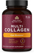 Ancient Nutrition Collagen Pills with Probiotics for Gut Health, Multi Collagen Capsules Gut Restore 90 Ct, Supports Gut, Joints, Hair & Nails, Gluten Free, Paleo and Keto Friendly
