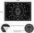 Sun and Moon Tapestry Black and White Tapestries Stars Starry Wall Tapestry Constellation Tapestry Black Tapestry Wall Hanging for Room Wall Decor (59.1 — 82.7 inches)