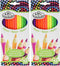 2-Pack - Royal Brush RTN-158 Neon Colored Pencils - 12/Pkg