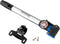 Schwinn Air Sport Bike Frame Pump with Gauge Fits Schrader and Presta Valve Types Silver