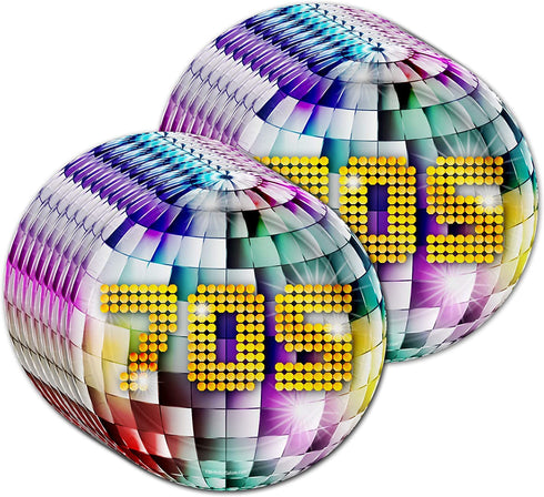 70's Birthday Party Supplies Set Plates Napkins Cups Tableware Kit for 16