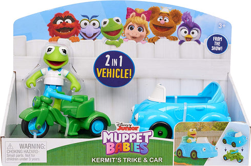 Just Play Muppet Babies Kermit's Trike and Car