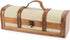 Twine Vintage Trunk Bottle Gift Wine Box with Lid and Handle Wood, Faux Leather, Brass Accents, Cloth, 1