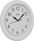 Equity by La Crosse 25201 10 Inch White Clock