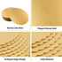 10 Inch Cake Boards Round Cardboard Base Solid Cake Rounds, 30 Pack Gold