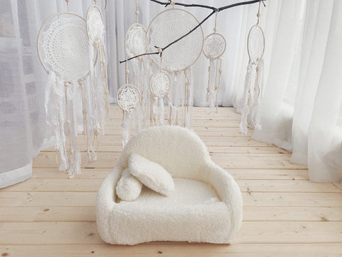 Hiplus Boho Handmade Native Macrame Dream Catchers,Wedding Party Favor,Nursery Decor,Baby Shower,Birthday Gift,Bedroom Wall Ornaments Car Hanging Decoration ¦ (4 PCS Round Shape)