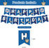 32 Pcs Dodgers Theme Birthday Party Decorations,Party Supply Set for Kids with 1 Happy Birthday Banner Garland , 13 Cupcake Toppers, 18 Balloons for Los Angeles Party Decorations
