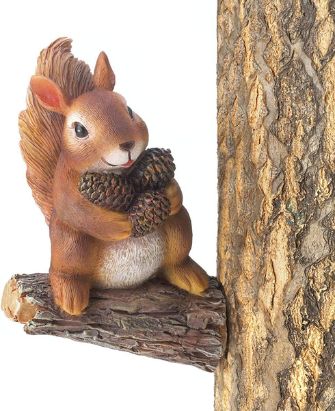 Tom & Co. Home Decor Gathering Squirrel Tree Decor