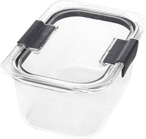 Rubbermaid Brilliance Food Storage Container, Salad and Snack Lunch Combo Kit, Clear, 9 Piece Set 1997843