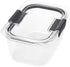 Rubbermaid Brilliance Food Storage Container, Salad and Snack Lunch Combo Kit, Clear, 9 Piece Set 1997843