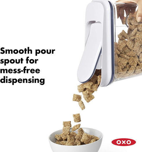 OXO Good Grips Airtight POP Small Cereal Dispenser (2.5 Qt),2.5qt,2.5 Qt - Granola