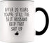 YouNique Designs 20 Year Anniversary Coffee Mug for Him, 11 Ounces, 20th Wedding Anniversary Cup For Husband, Twenty Years, Twentieth Year, 20th Year