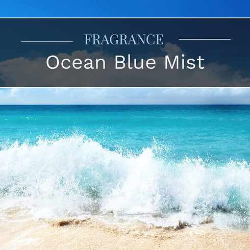 CANDLE-LITE Ocean Blue Mist Candle, 18 oz