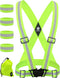 Reflective Vest Running Reflective Vest Straps Reflective Running Vest Women Men Reflector Vest Reflective Vest Running Cycling Reflective Safety Vest Running Bike Running Reflective Gear Bands Belt
