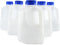 Cornucopia Brands 32oz Plastic Jugs (6-Pack); 1-Quart / 32-Ounce Bottles with Caps for Juice, Water, Sports and Protein Drinks and Milk, BPA-Free