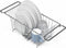 Simple Houseware Over Sink Counter Top Dish Drainer Drying Rack, Chrome