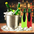 Beer Bottle Insulator Sleeve Different Color. Zip-up Bottle Jackets. Keeps Beer Cold and Hands Warm. Classic Extra Thick Neoprene with Stitched Fabric Edges, Enclosed Bottom, Perfect Fit (Pack-of-12)