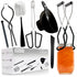 Canning Kit | Canning Supplies Starter Kit | 7 Piece Home Canning Kit | Canning Tools Included: Canning Tongs, Bubble Popper, Jar Lifter, Canning Funnel, Magnetic Lid Lifter, Jar Brush, Jar Wrench