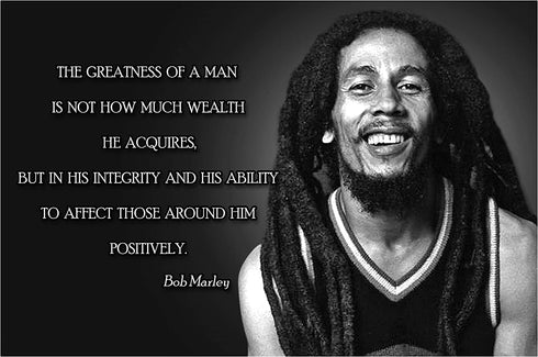 Bob Marley Quote Posters For Classroom Black History Month Poster Decorations School Classrooms Wall Art Decor Teaching Supplies Inspirational Motivational Teacher Educational Learning Mindsets P061