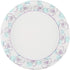 Glad Round Disposable Paper Plates 10 in, Blue Flower|Soak Proof, Cut Proof, Microwave Safe Heavy Duty Paper Plates 10"|50 Count Bulk Paper Plates, Paper Plates 10 Inch, Bulk for Parties and Occasions