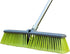 PHYEX 18 Push Broom with Adjustable Long Handle, Multi-Surface Floor Scrub Brush for Cleaning Deck, Patio, Garage, Driveway