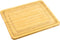 Bamboo Cheese Board and Charcuterie Boards/Serving Tray with Built-in Compartments and Juice Groove for Cheese, Meat and Fruit (13" x 15.9")