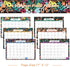 2022 Desk Calendar - 18 Months Extra Large Desk/Wall Calendar, 22" x 17" , Jul 2021 - Dec 2022, Academic Desk Calendar with Corner Protectors