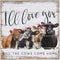 Simply Said, INC Perfect Pallets Petites - Love You Til The Cows Come Home, 8x8 in Wood Sign PET18888