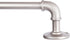 Kenney Adler 5/8" Indoor/Outdoor Rust-Resistant Wrap Around Curtain Rod, 48-84", Brushed Nickel