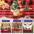 Plaid Tablecloth 56x120 Inch Black and Red Check Tablecloth Farmhouse Table Cover Spring Party Decor Holiday Table Decoration