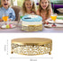 Gold Cake Stand for Dessert Table,10" Cake Stands Cookies Cupcake Dessert Stands for Weedings Birthday Baby Showers Anniversary Parties