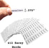 Poetry Tiles - 536 Dirty Words Word Magnets - Smut Adult Themed Kit for Refrigerator Poems and Stories