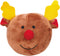 Grriggles Snowball Gang Dog Toys, 5" Reindeer
