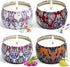 Natural Soy Wax Scented Candles Natural,Gifts for Women Who has Everything, Gifts for Halloween Gifts,Thanksgiving Gifts,Christmas Gifts (4×4.4oz?4pack?)